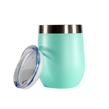 Nice 12 oz Seafoam BPA Free Wine Tumbler WPF-519565